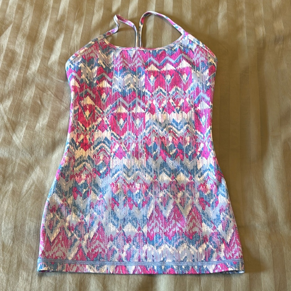 Ivivva Size 10 Racerback Tank - built in bra